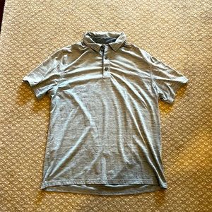 G.H Bass & Co polo, size Medium, gray